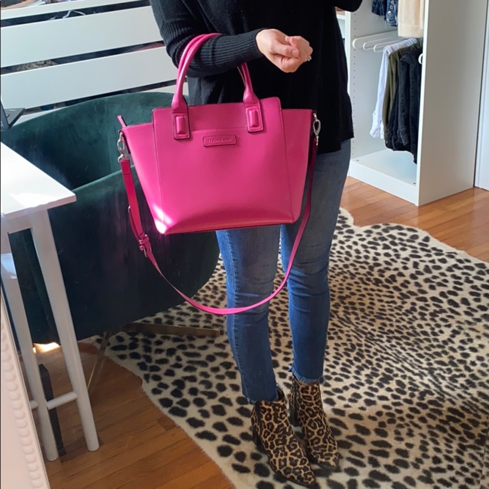 Authentic Vera Bradley Fuchsia Satchel